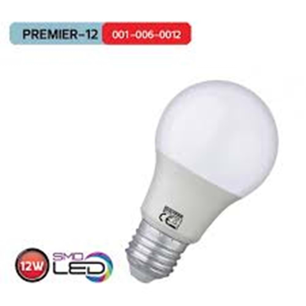 HOROZ 12W LED AMPUL 6400K E27 PREMIER-12 001 006 0012