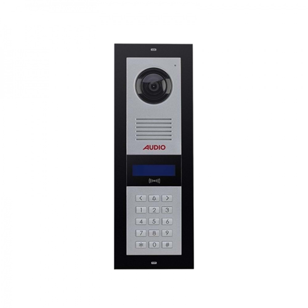 AUDIO ZİL PANELİ GÖRÜNTÜLÜ MEKANİK BUTONLU ŞİFRELİ 003002 BUS PLUS 2x16 LCD EKRANLI