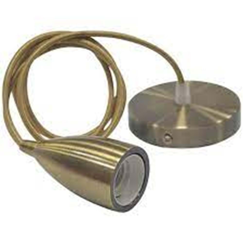 HOROZ EDISON SARKIT E27 60W BAKIR PENDATN LAMP 021 002 0001