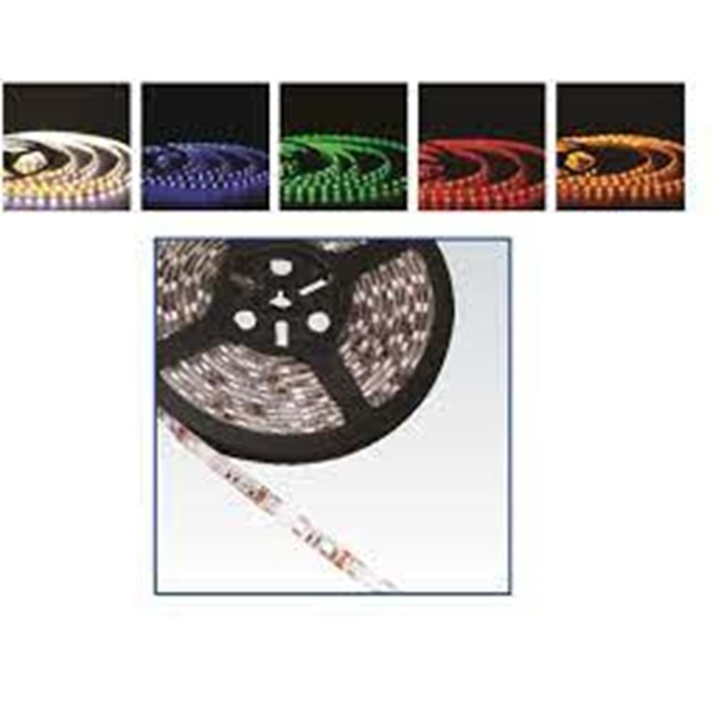 HOROZ KIRMIZI ÜÇ ÇİPLİ ŞERİT LED İÇ MEKAN 40X40 5M AMAZON 081 005 0001-K