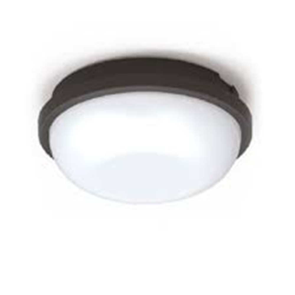 HOROZ 15W NEMLİYER ARMATÜR ARTOS-15 6400K SİYAH KASA 400 012 127
