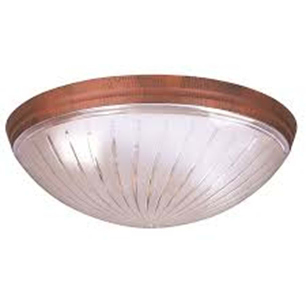 HOROZ BÜYÜK UFO ARMATÜR CEVİZ E27 ÇİFT DUYLU ZAGREP 400 031 104
