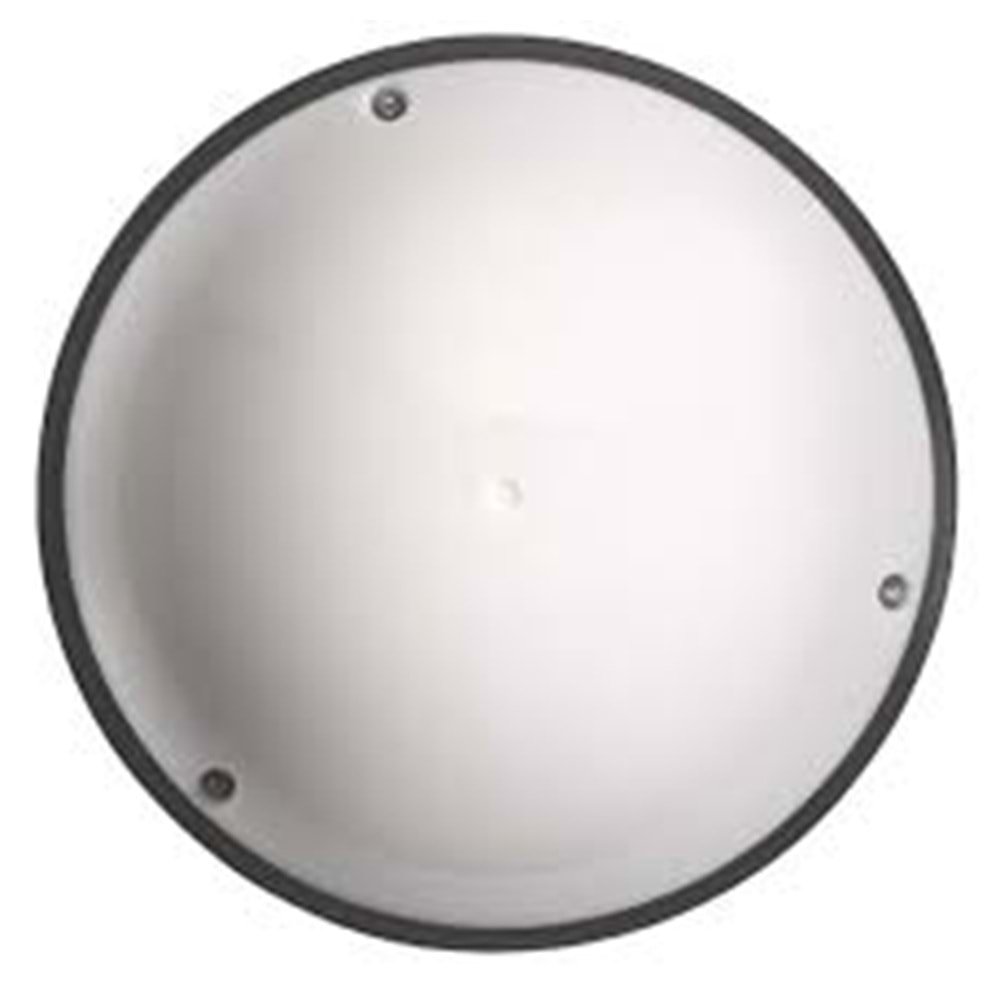 HOROZ APLİK AQUA 12W 6400K OPAL SİYAH NEMLİYER ARMATÜR 400 325 115