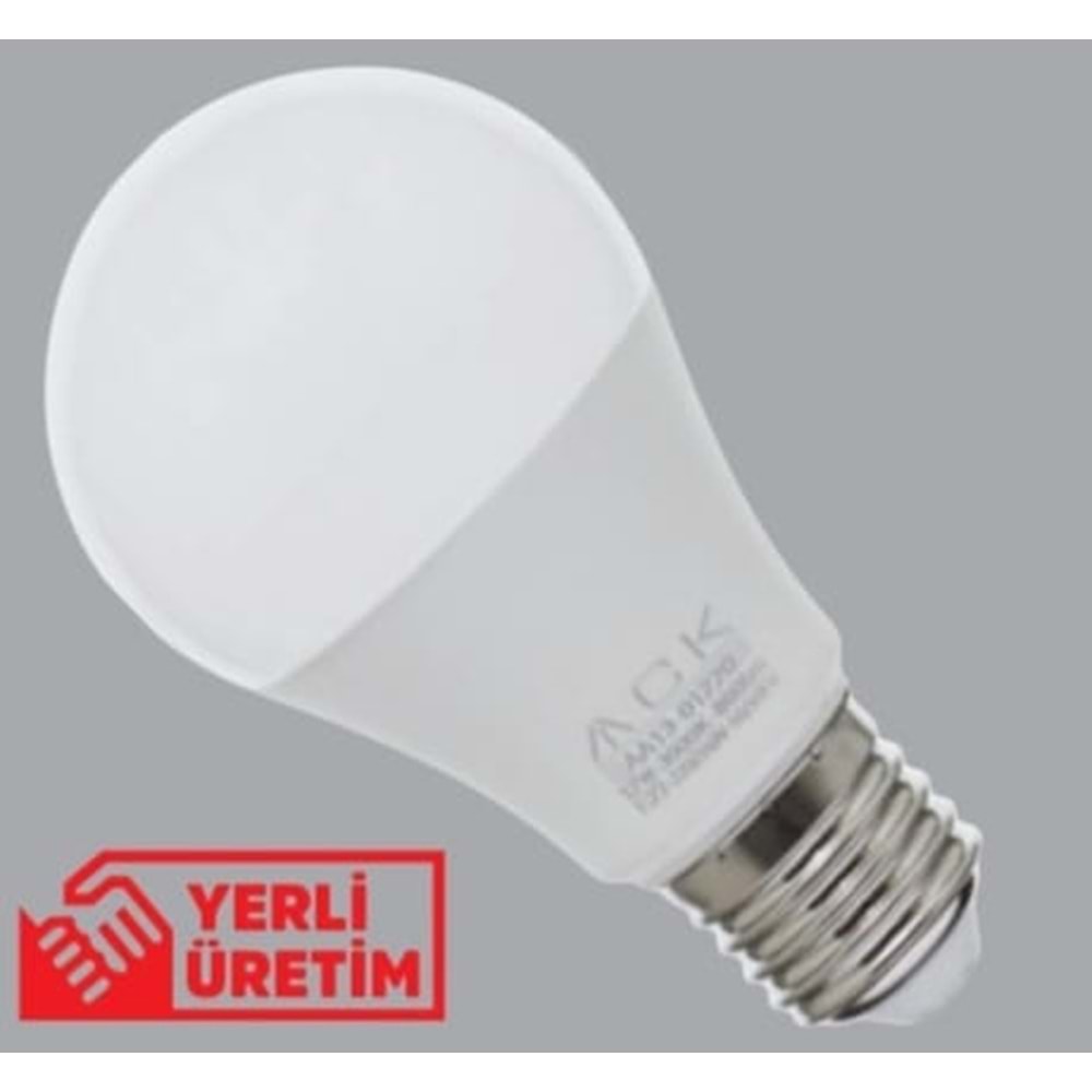ACK 12W 4000K LED A60 AMPUL AA13-01221