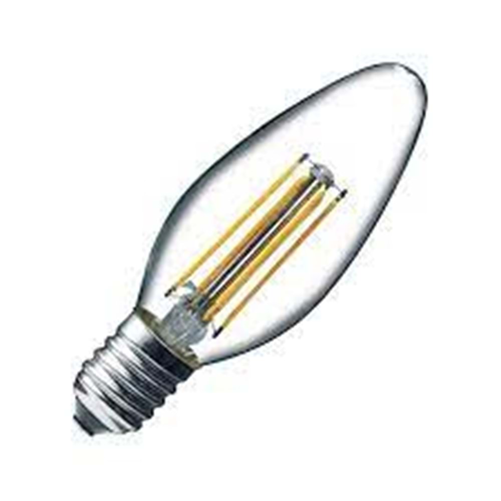 ACK 4W 3000K E14 C35 RUSTİK LED AMPUL AA36-00410