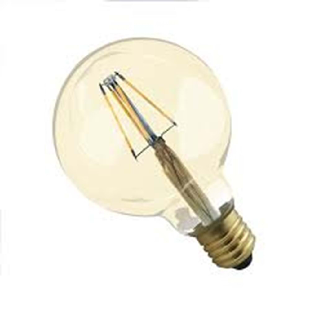 ACK 4W E27 2200K G125 RUSTİK LED AMPUL AB48-00420