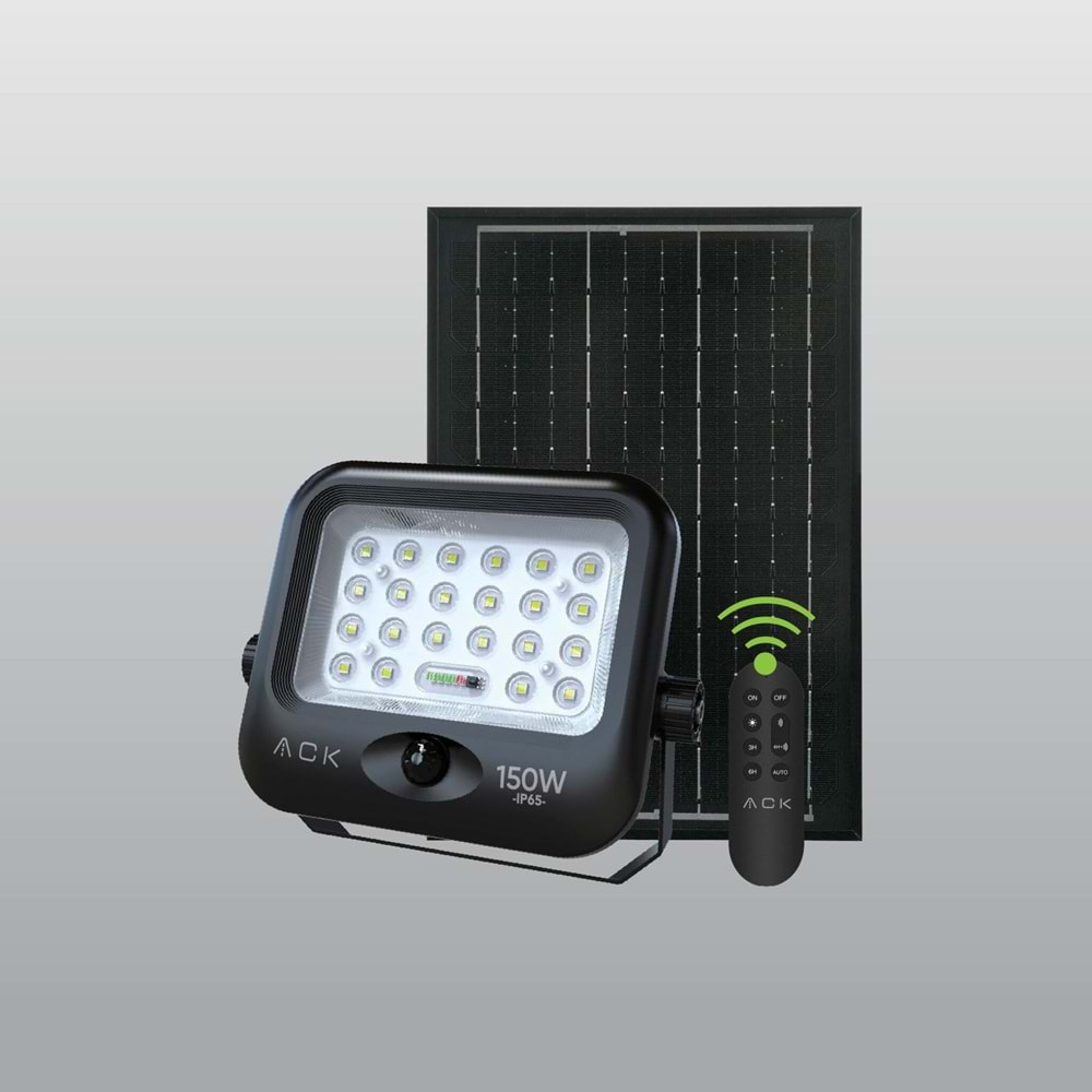 ACK AT65-19432 150W 6500K LED SOLAR PROJEKTÖR