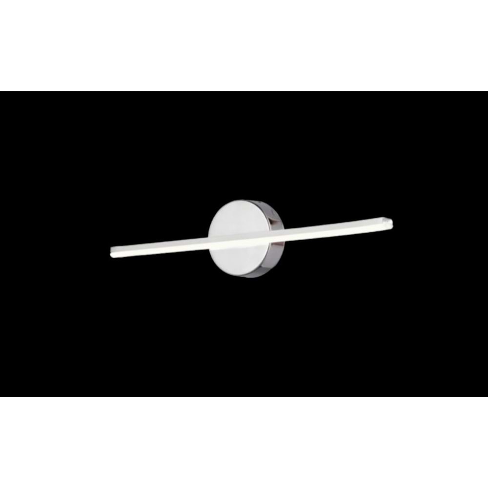 ACR-PL-06-APLİK-CH KROM KAPLAMA MODERN LEDLİ APLİK