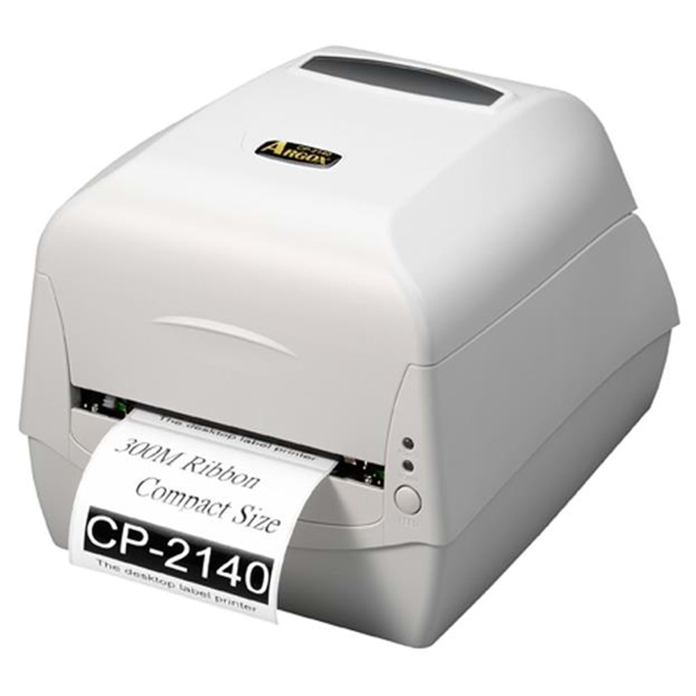 ARGOX CP-2140 203DPI TERMAL TRANSFER USB+SERİ BARKOD YAZICI (300M RİBONLU KULLANIM)