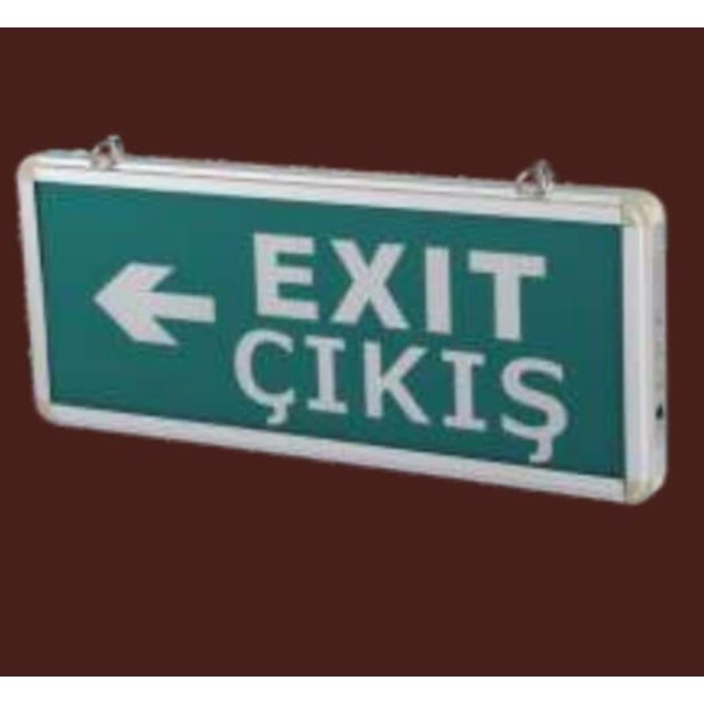 ART-731 3 WATT LED ÇERÇEVELİ EXIT ÇIKIŞ YÖN LEVHASI