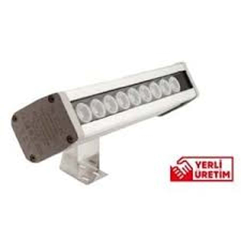 ACK 6W LED WALLWASHER ARMATÜR AMBER AT20-00683