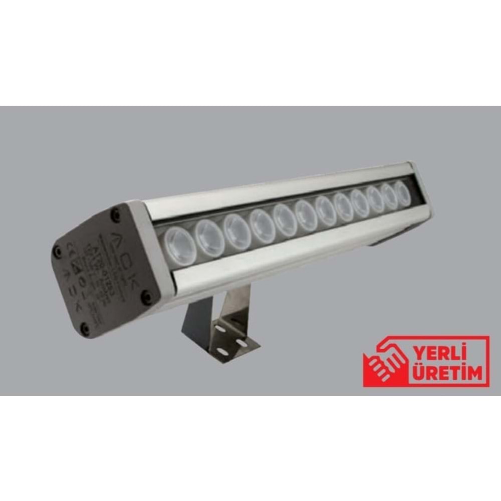 ACK 12W 3000K LED WALLWASHER AT20-01203