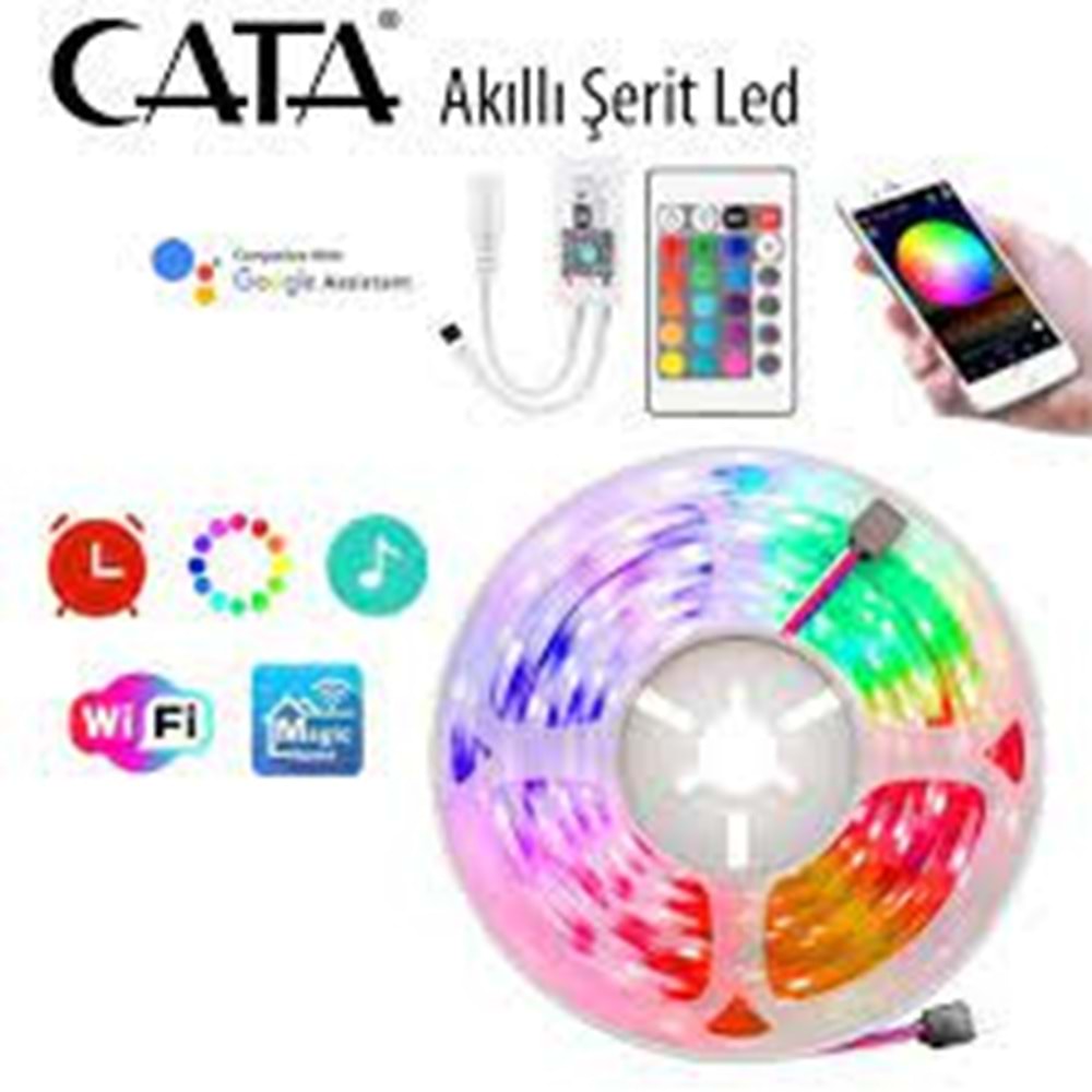 CATA KUMANDALI AKILLI ŞERİT LED CT-4030