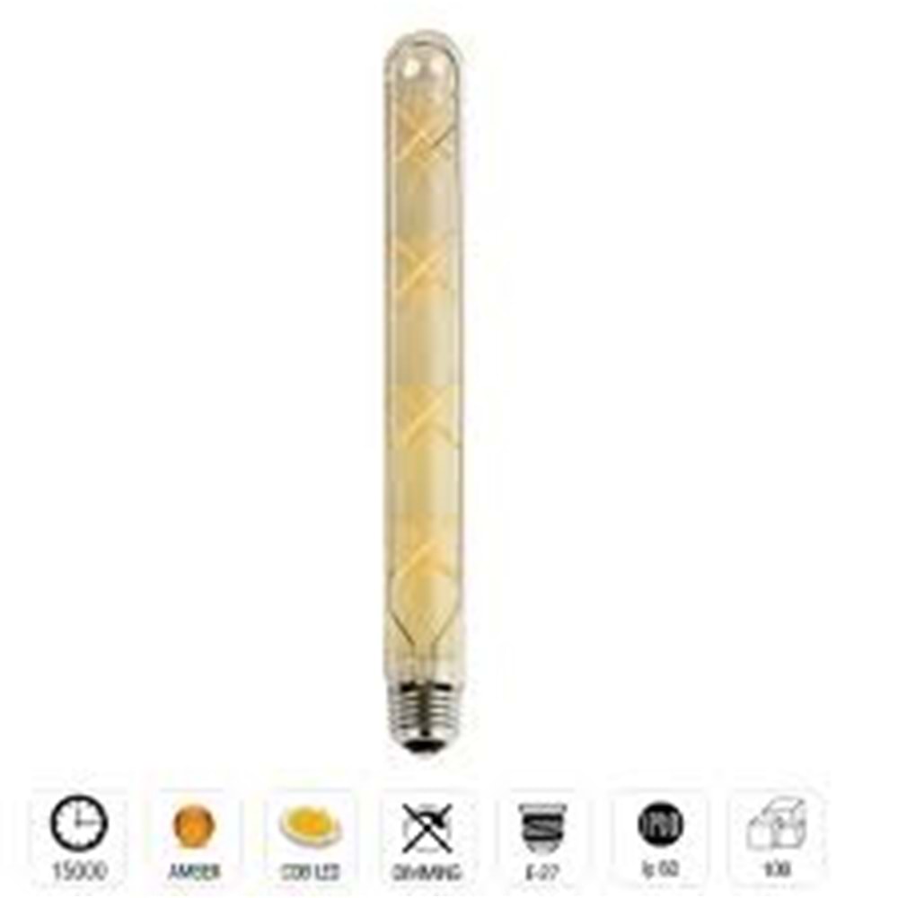 CATA 6W RUSTİK LED AMPUL 2700K E27 AMBER CT-4302