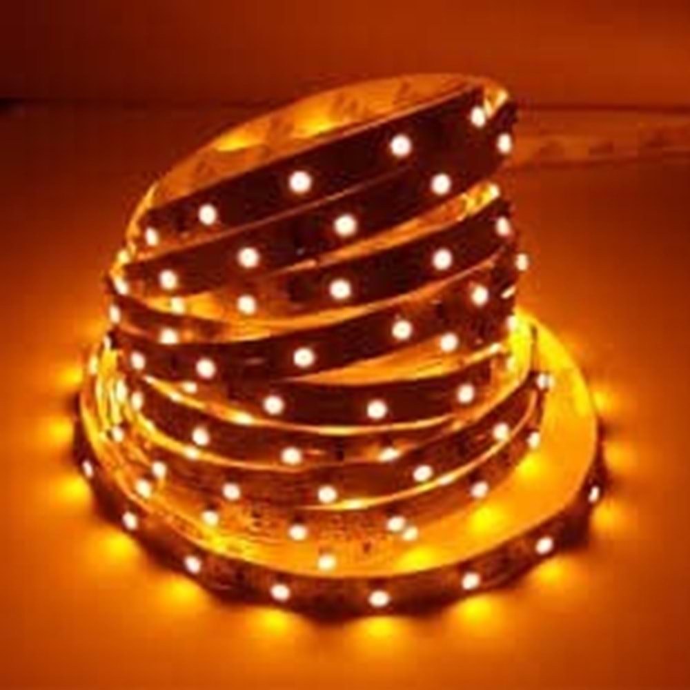 CATA 10 ÇİPLİ ŞERİT LED İÇ MEKAN AMBER( 5 METRE) CT-4485 (10 ÇİP 3 ÇİP )