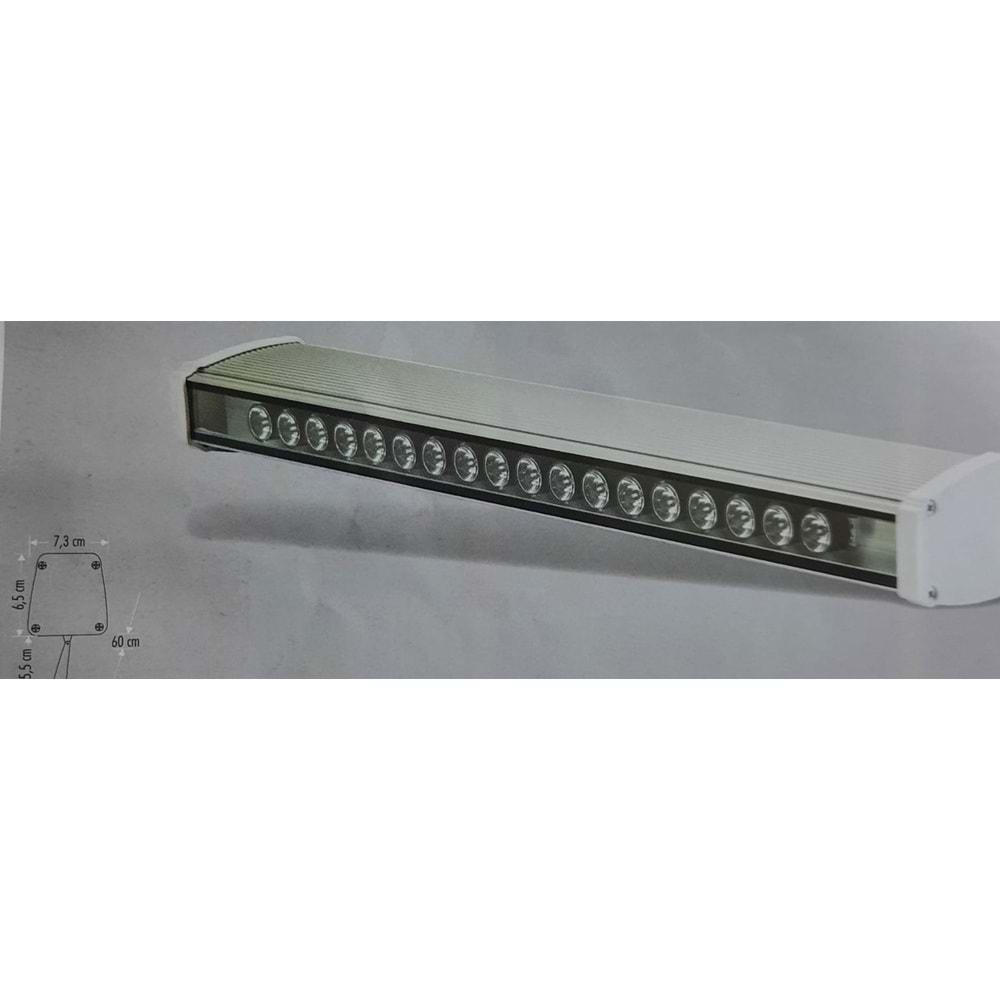 CATA 18W WALLWASHER 60CM AMBER CT-4650A