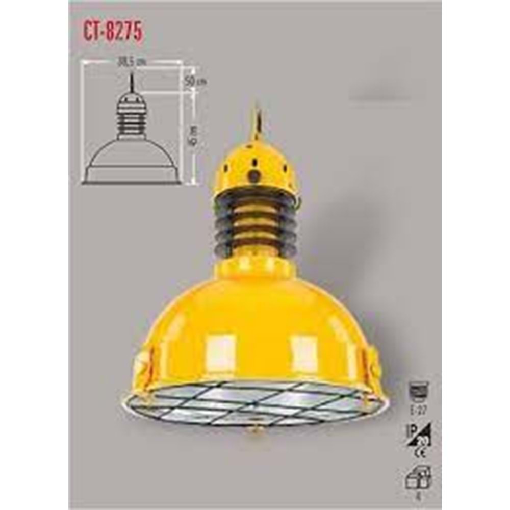 CATA MODERN DEKORATİF SARKIT ARMATÜR CT-8275