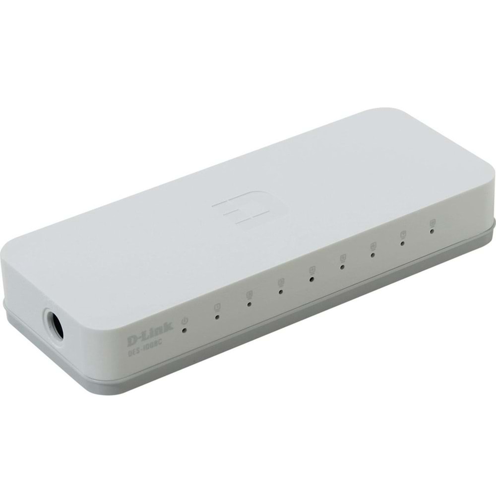 D-LİNK DES-1008C 8PORT 10/100 MBPS SWİTCH