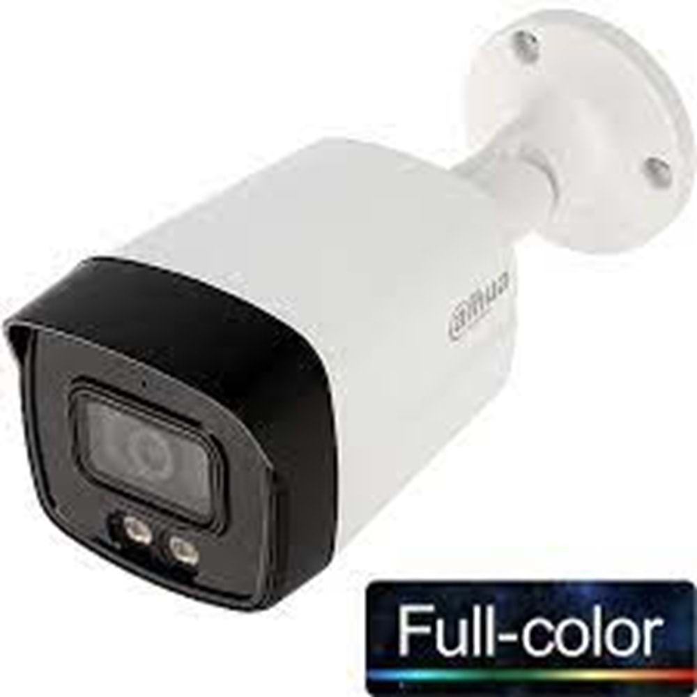 DAHUA HAC-HFW1209TLM-A-LED-0360B 2MP 1080P HDCVI FULL COLOR 4IN1 BULLET KAMERA(DAHİLİ SES)