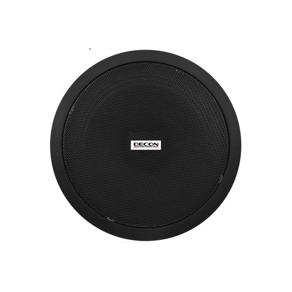 DECON DS-1625TB 6'' TROFOLU TAVAN TİPİ HOPARLÖR-SİYAH