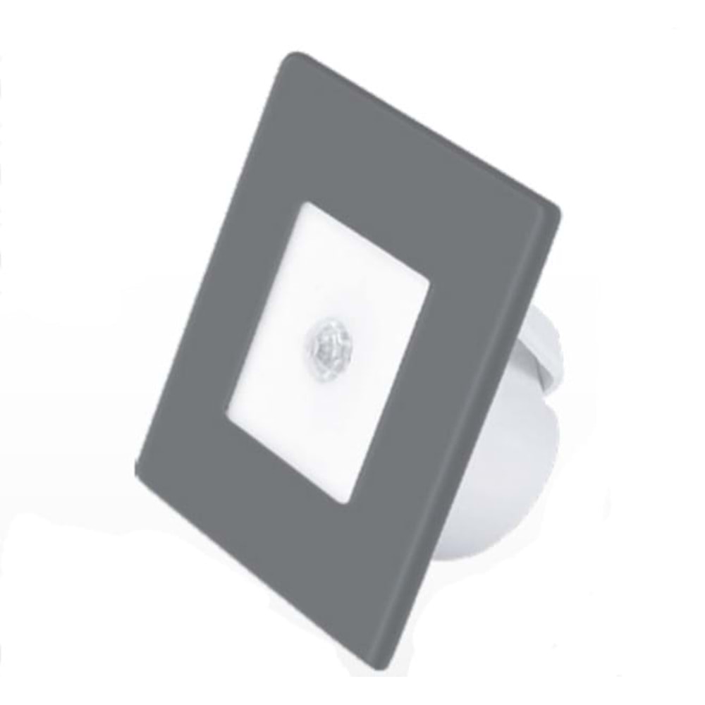 EDSON ED-3452 3W 3000K KARE SENSÖRLÜ LED KORİDOR ARMATÜRÜ