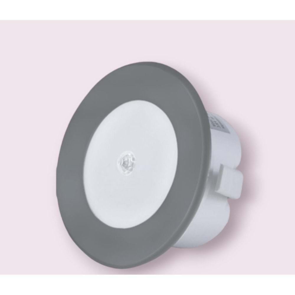 EDSON ED-3482 3W 3000K YUVARLAK SENSÖRLÜ LED KORİDOR ARMATÜR