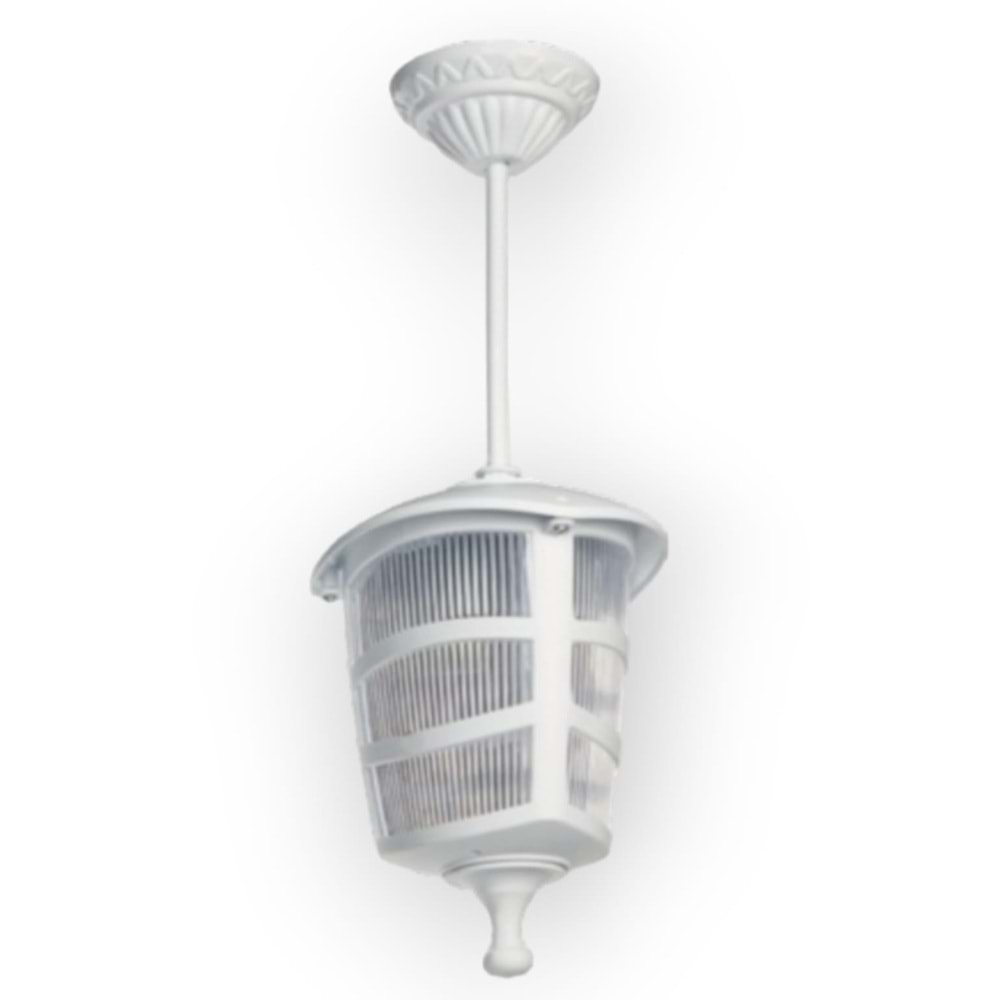 EDSON ED-8250 BEYAZ ÜÇGEN BAHÇE ARMATÜR-SARKIT