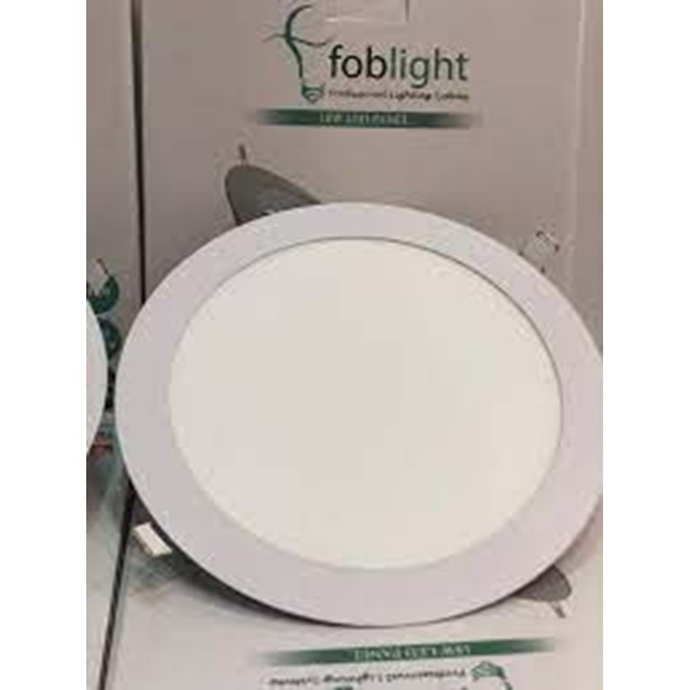 FOBLIGHT 18W SIVA ALTI LED PANEL 6400K 1620LM