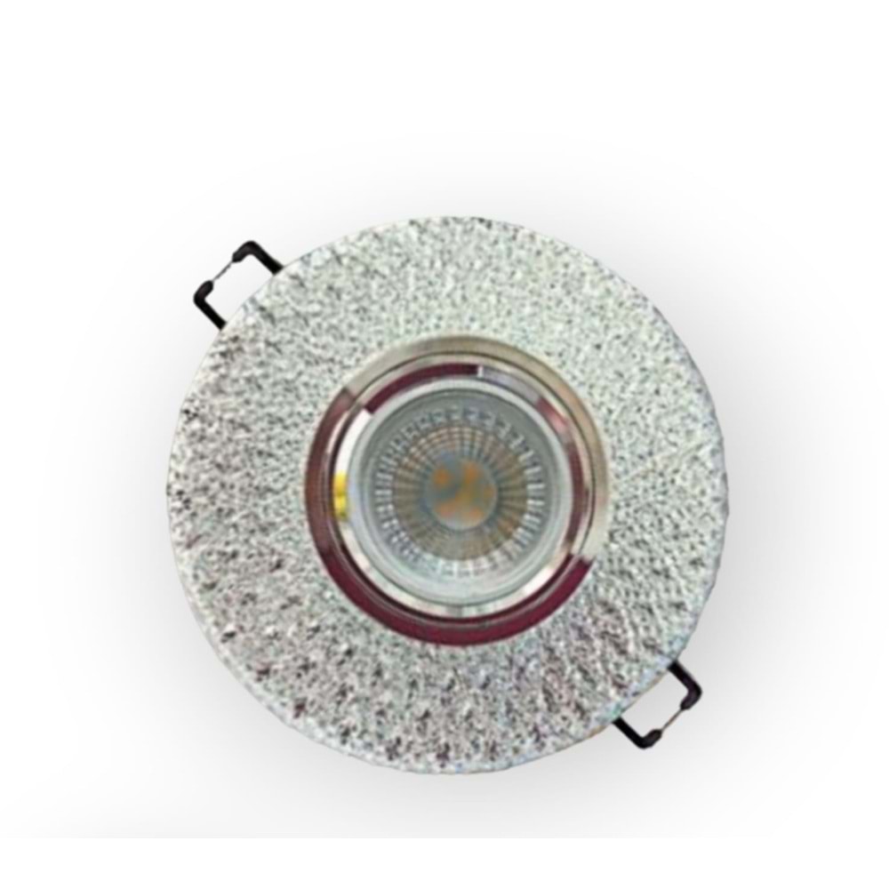 HELIOS HS 1843 4000K LEDLİ DEKORATİF CAM SPOT KASA