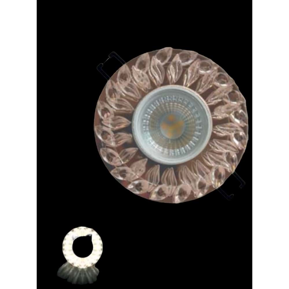 HELIOS HS 1876 LEDLİ 4000K CAM SPOT KASA-FİRUZE