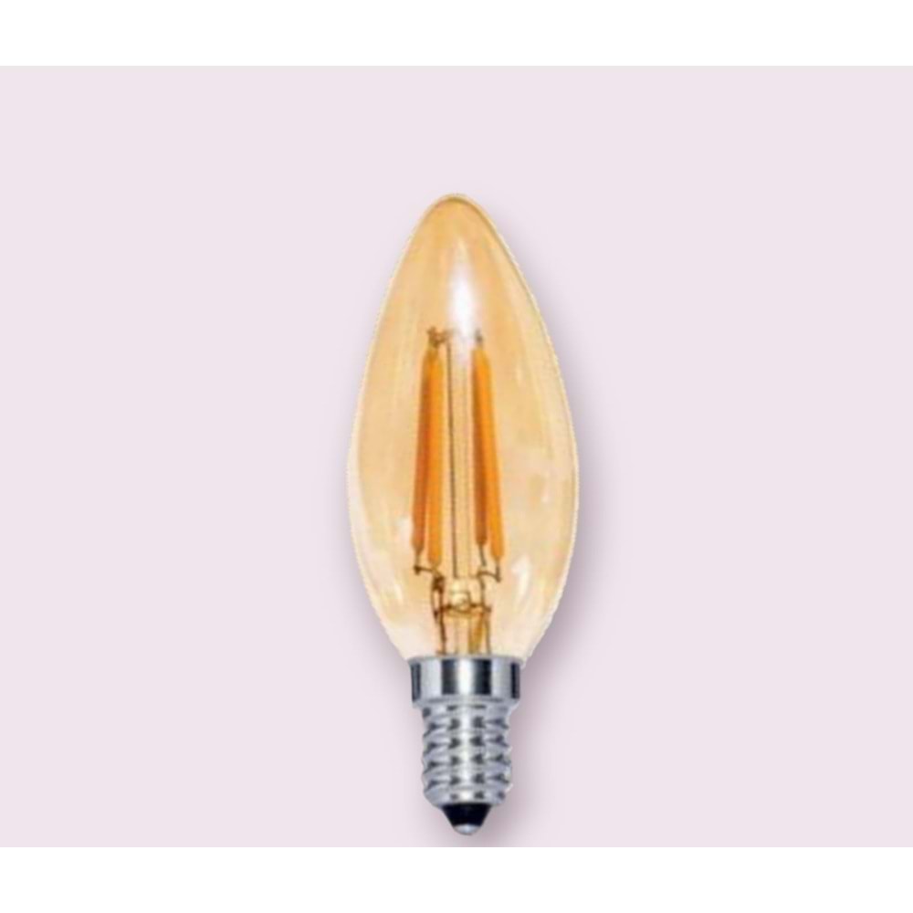 HELIOS HS 2054 4W 2700K E14 DUY RUSTIK AMPUL MUM