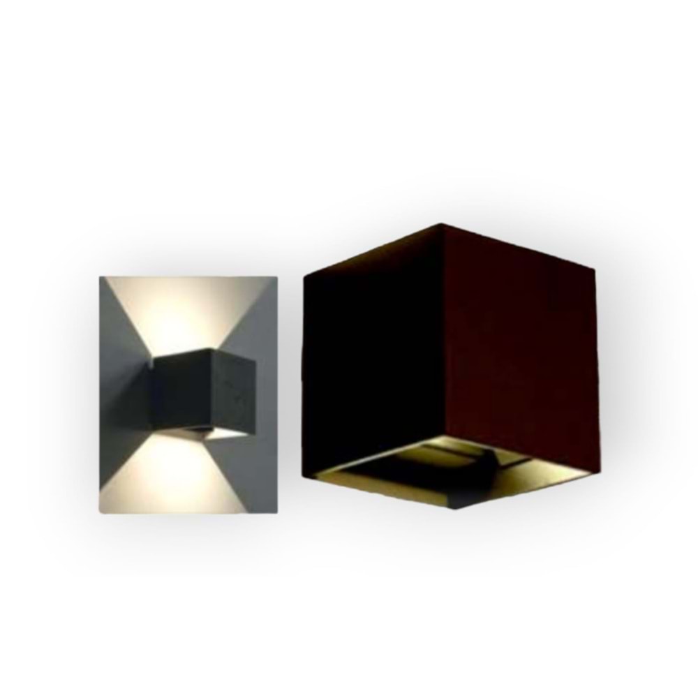 HELIOS HS 5822 5W 3200K ÇİFT TARAFLI LED DUVAR AYDINLATMA