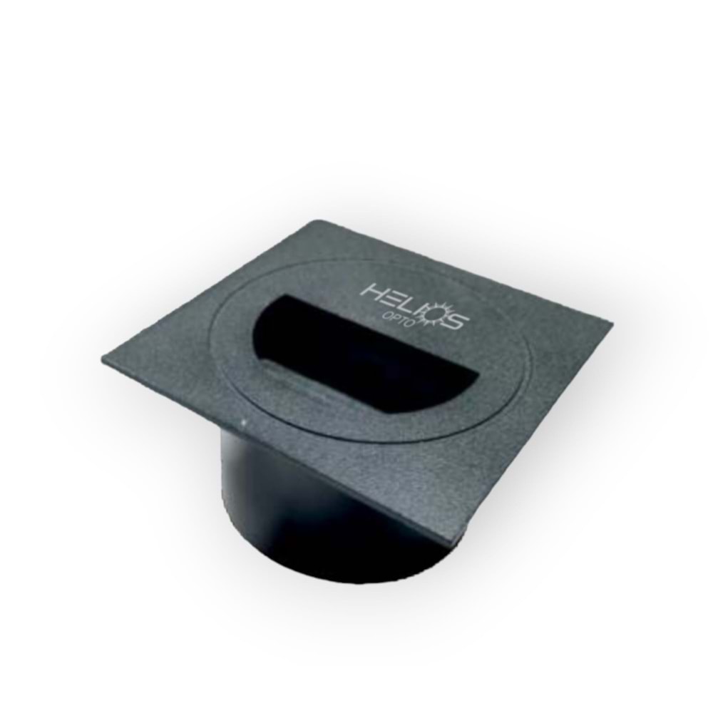HELIOS HS 6020 3W 3000K METAL SİYAH KASA KORİDOR AYDINLATMA