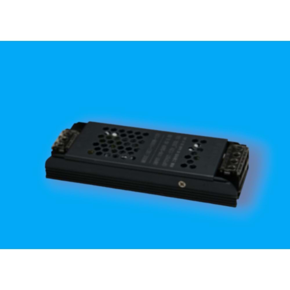 HIGHTEK HT 1158 12V 10A ULTRA SLIM SİYAH KASA TRAFO 120 WATT
