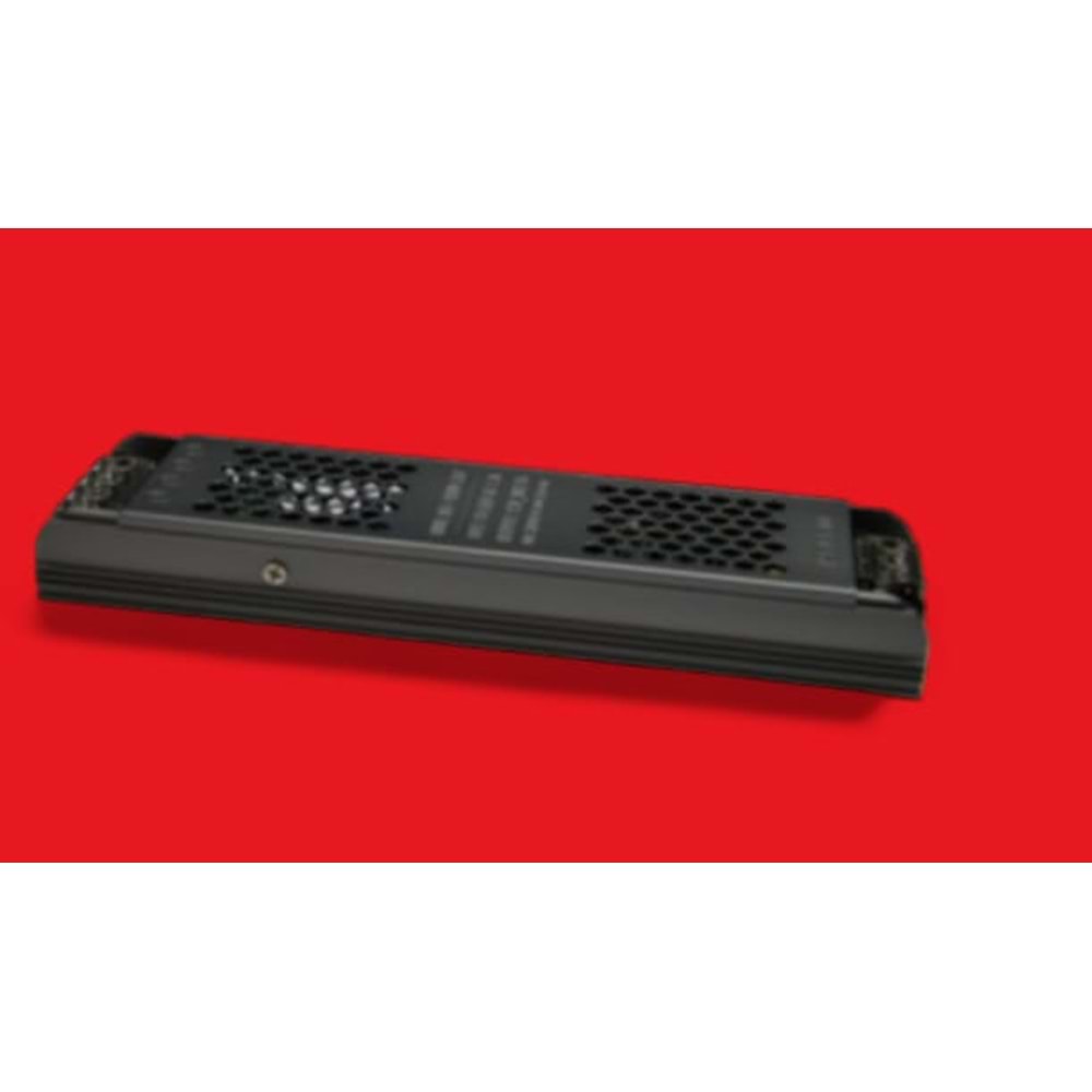 HIGHTEK HT 1218 24V 10A ULTRA SLIM SİYAH KASA TRAFO 250WATT