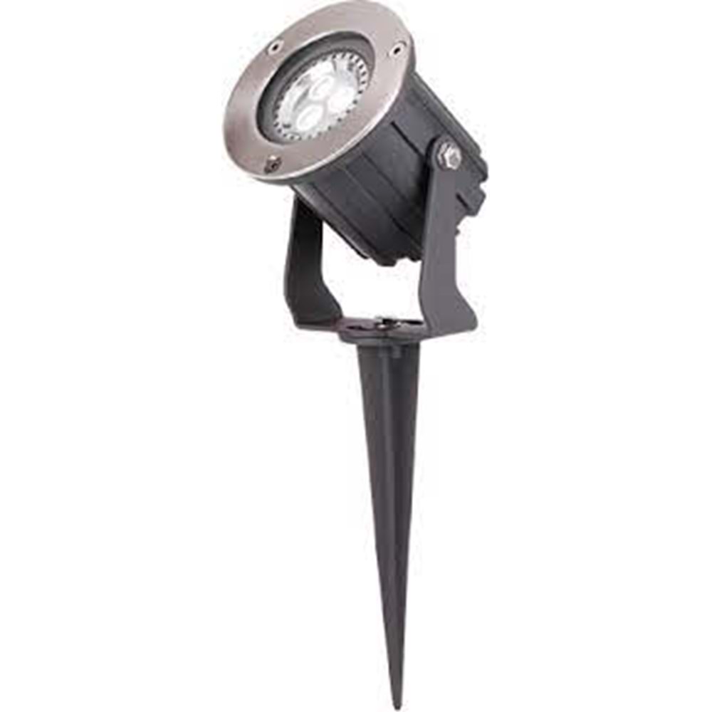 JUPİTER JG655 SS KAZIKLI BAHÇE SPOT ANTRASİT GU10 (AMPUL DAHİL DEĞİLDİR)