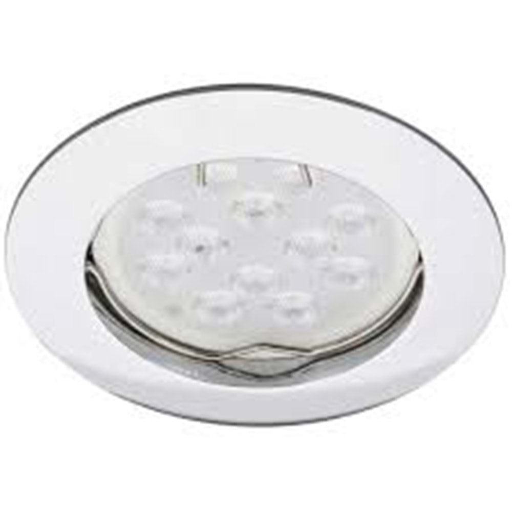 JUPİTER JH509 SABİT SPOT GU5.3 KROM SIVA ALTI ( AMPUL DAHİL DEĞİLDİR)