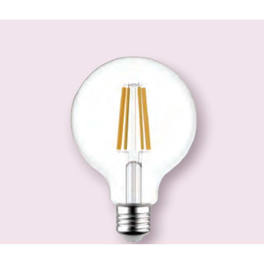 KENDAL KES506 6W 2700K E27 DUYLU LED FLAMANLI AMPUL(G95)