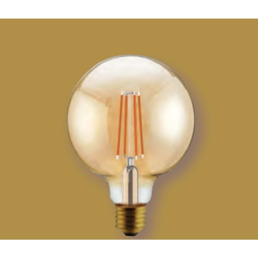KENDAL KES606 6W 2700K E27 DUY LED FLAMANLI AMPUL(G95)