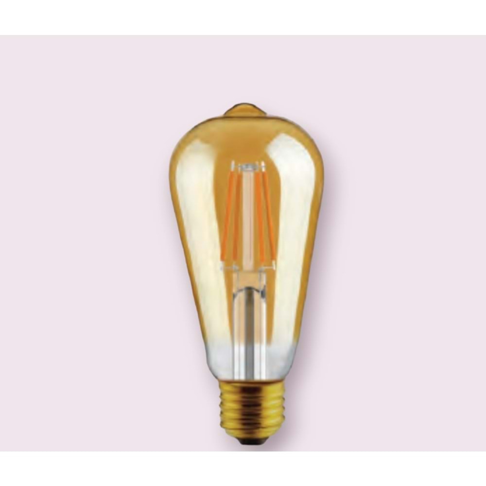 KENDAL KES616 4W 2700K E27 DUY LED FLAMANLI AMPUL(ST64)