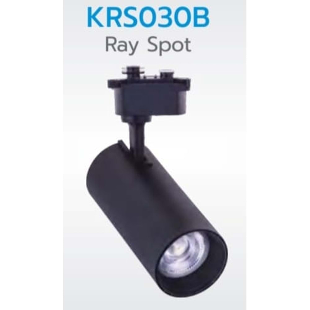 KORÇAM KRS030B 30WATT RAY SPOT 6500K 2700LM