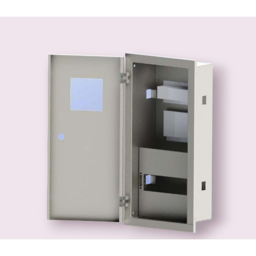 MST TSYCTRIEPSA452012.MESTB5 TEK SAYAÇLI TRİFAZE ELEKTRİK PANOSU SIVA ALTI 400X200X120 R7035