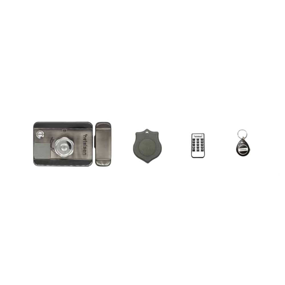 NETELSAN M.U.AKK.00020 ELEKTROMEKANİK AKILLI KİLİT(SİLVER)