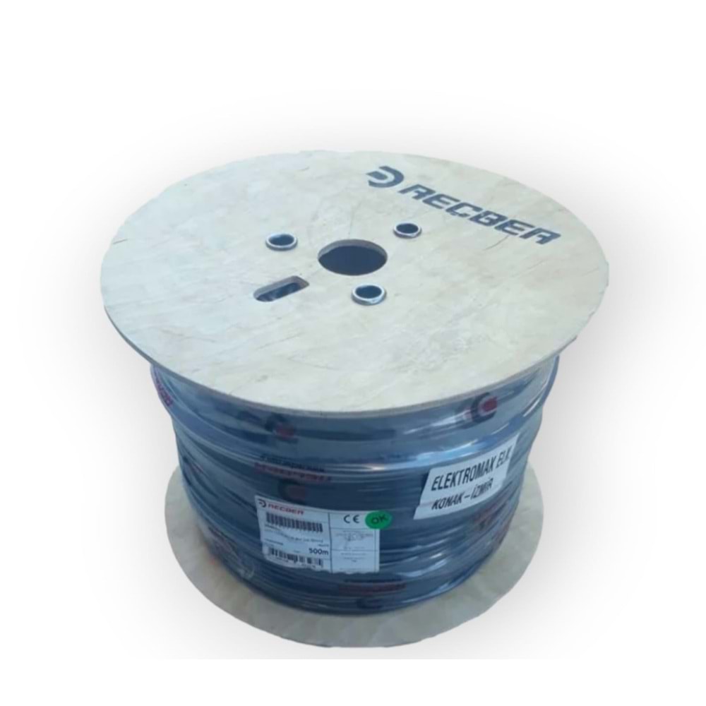 REÇBER YERALTI CCTV 1+2 PE RD 59 MİNİ 2X0,50MM MAKARA 500 MT