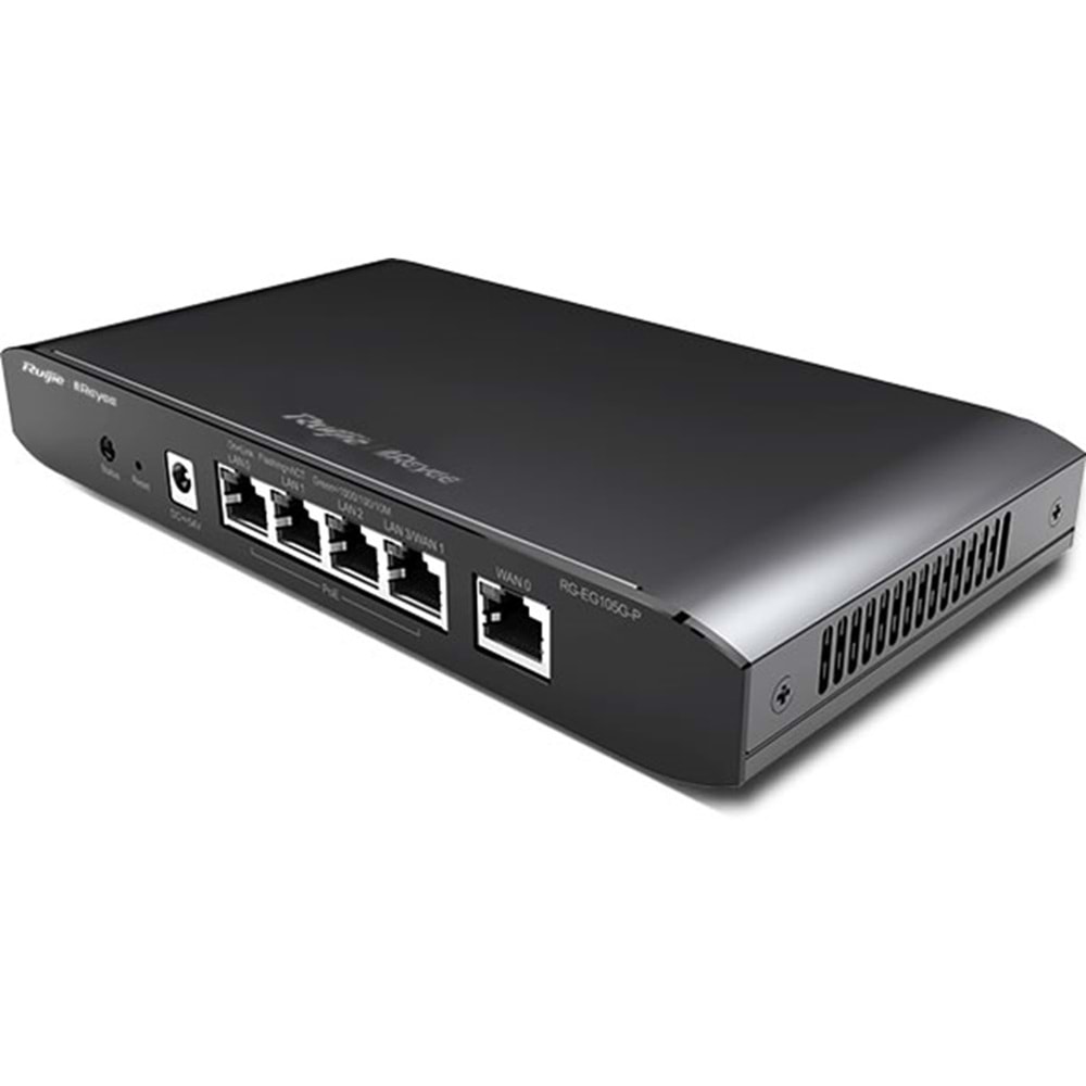 RUİJİE-REYEE RG-EG105G-P 5-PORT GİGABİT YÖNETİLEBİLİR POE ROUTER