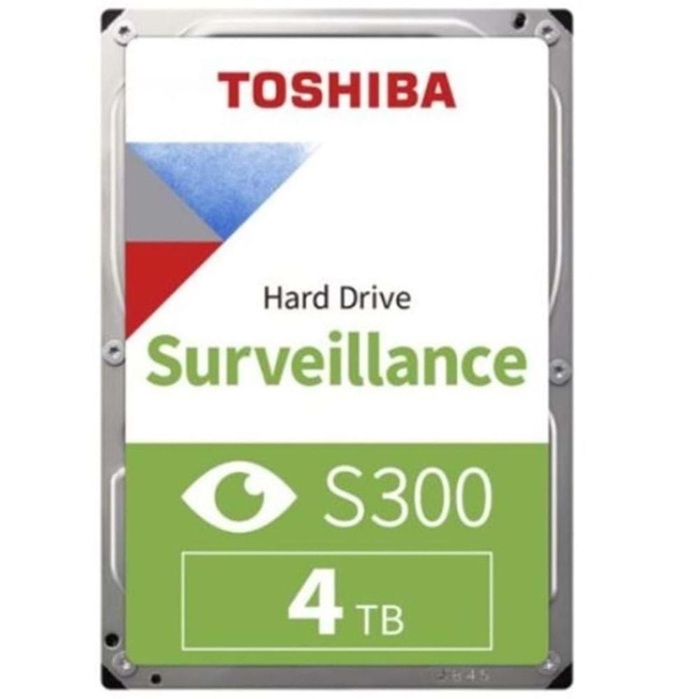 TOSHİBA 4TB S300 SERİSİ GÜVENLİK DİSKİ
