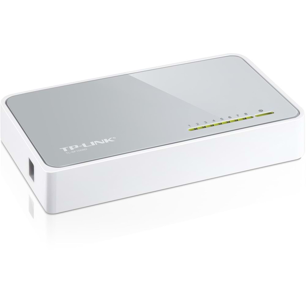 TP-LİNK TL-SF1008D 8 PORT 10/100 MASAÜSTÜ SWITCH