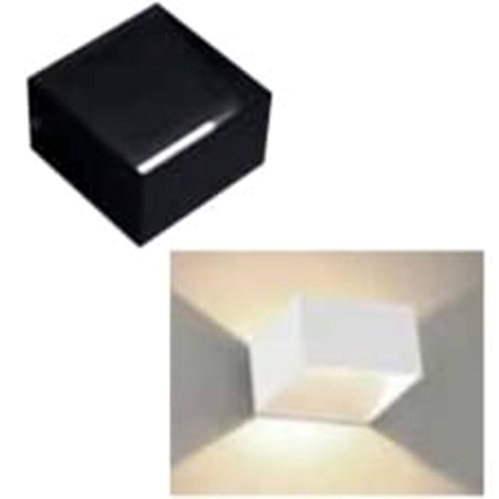 TRUVA 029-007-0008 8W 520LM BEYAZ RENK 4200K IŞIK LED DUVAR ARMATÜRÜ METAL