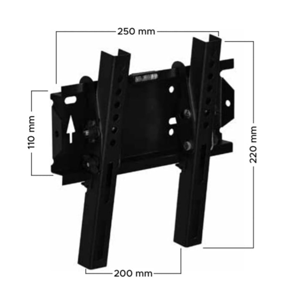 VT 22 SA SABİT AÇILI 19''-32'' LCD/LED TV AÇILI DUVAR ASKI APARATI