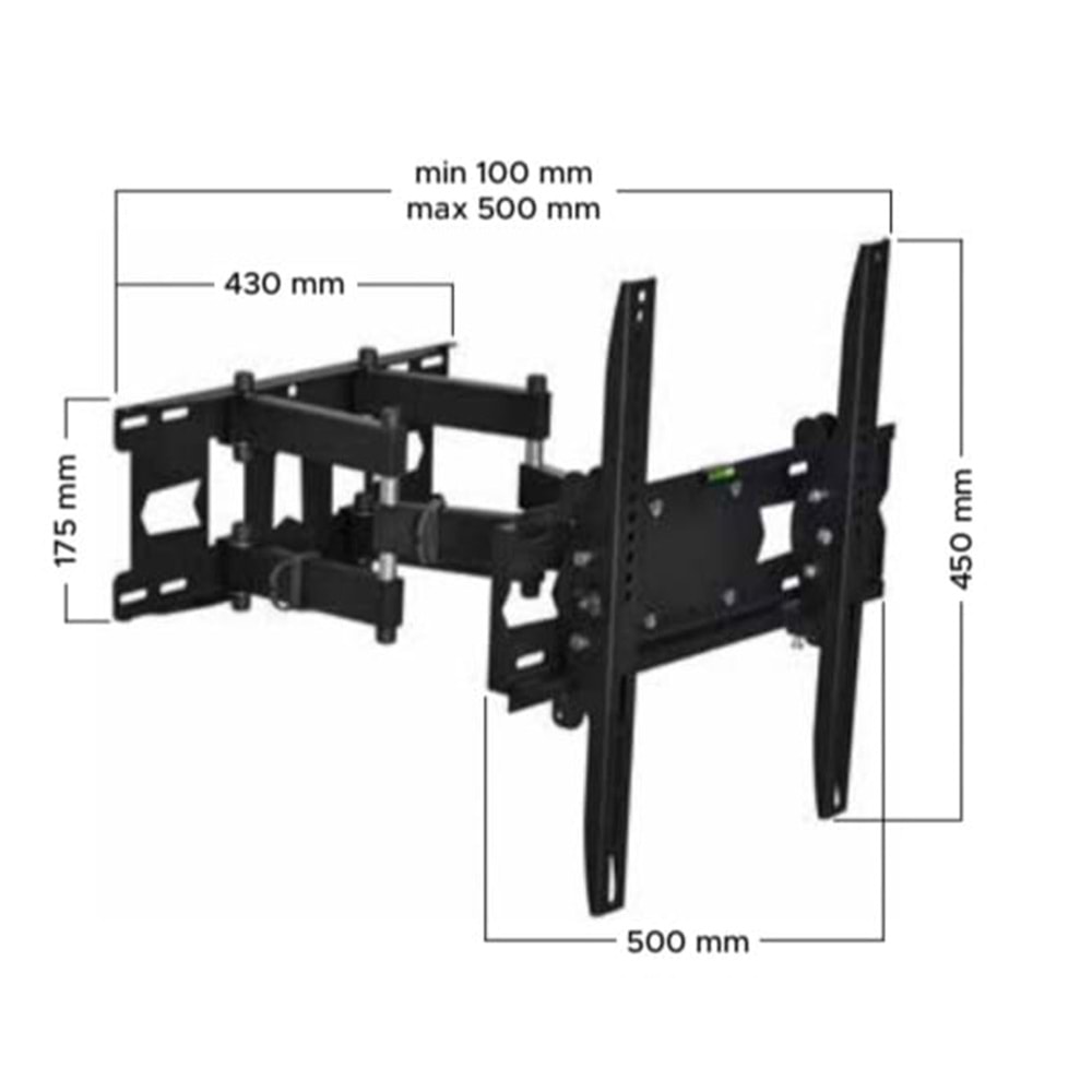 VT 652 HC PRO 32''-65'' LCD/LED TV ASKI APARATI(HAREKETLİ)